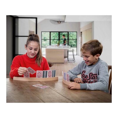 Kaarthouder Hout - 35cm