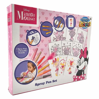 Minnie Mouse Blaaspennen Set