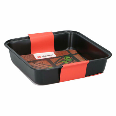 Bakvorm Vierkant 23x22x5cm