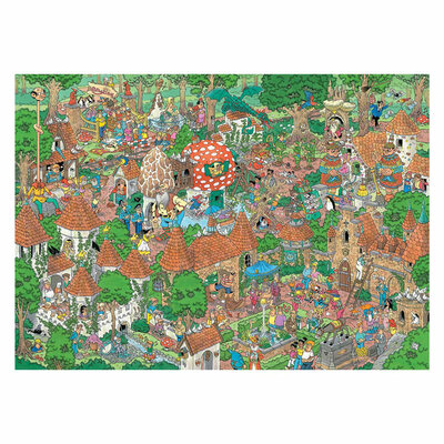 Jan van Haasteren Legpuzzel -  Efteling Sprookjesbos, 1000st.