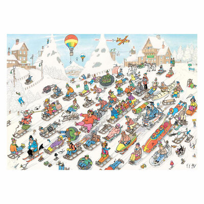 Jan Van Haasteren Legpuzzel - Van Onderen!, 1000st.