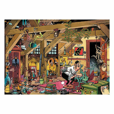 Jan van Haasteren Legpuzzel - Oldtimers De Vrijgezel, 1000st.