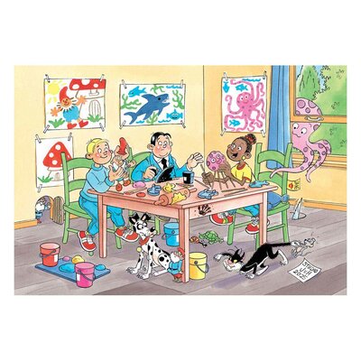 Jan van Haasteren Junior 20 Legpuzzel - Creatief met Klei - 150st.
