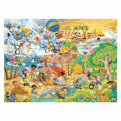 Ravensburger Legpuzzel XXL Vier Seizoenen, 100st.