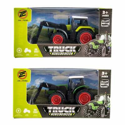 Metalen Tractor met Voorlader