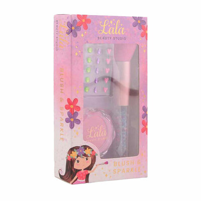 LaLa - Blush en Brush Make-up Set met Stickers