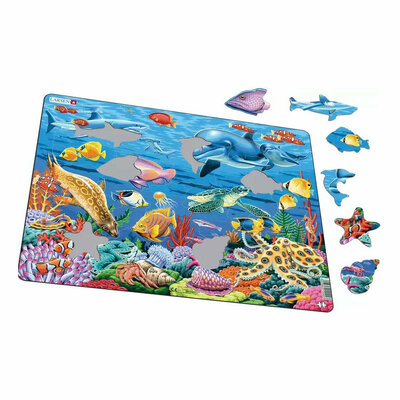 Larsen Legpuzzel Dieren - Koraalrif, 35st.