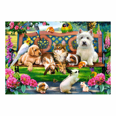 Castorland Legpuzzel Pets in the Park, 1000st.