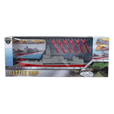 Mission Control Marineschip met Schietfunctie, 24cm