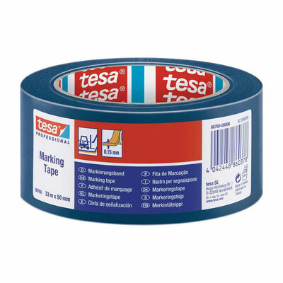 Markeringstape Tesa Professional Blauw