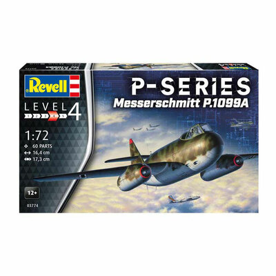 Revell Modelbouwpakket - Messerschmitt P.1099A 1:72 - 60dlg.