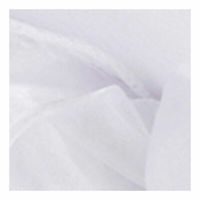 Organza Stof Wit, 10m
