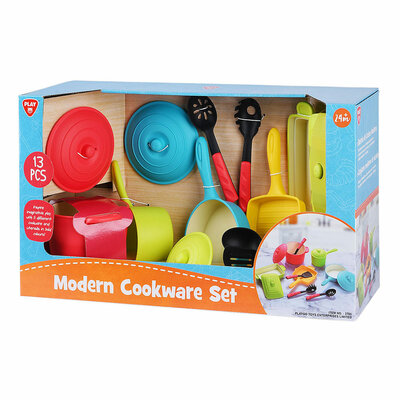 Playgo Pannen en Keukenaccessoires Modern Speelset - 13dlg.