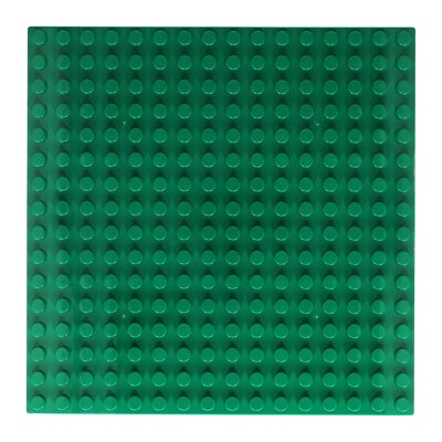 Bouwplaat Groen - 25,5x25,5cm