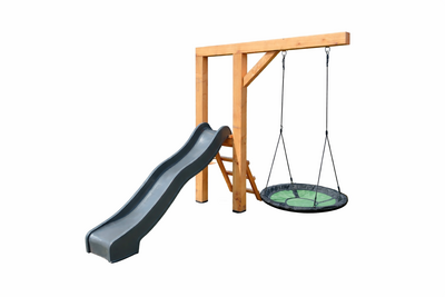 WOODY Milo Douglas Schommel met Glijbaan