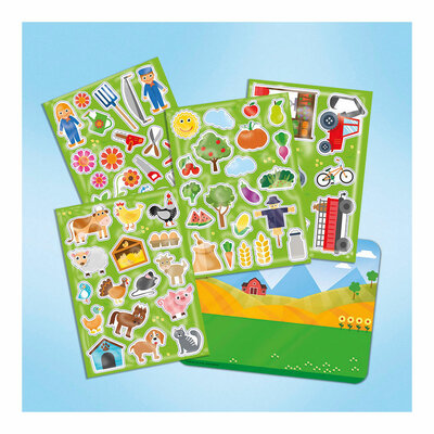 Totum Raamstickers Boerderij