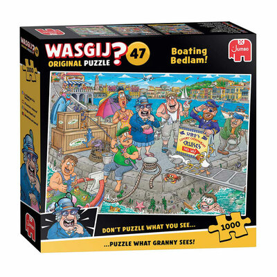 Wasgij Original 47 Legpuzzel - De boot in! - 1000st.