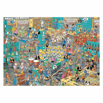 Jan van Haasteren Legpuzzel - Muziekwinkel en Vakantiekriebels, 2x1000st.