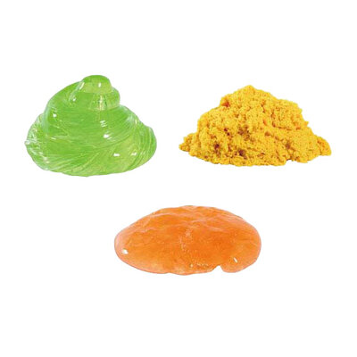 Dino World - 3 Slijmeieren met Glow in the Dark Dino