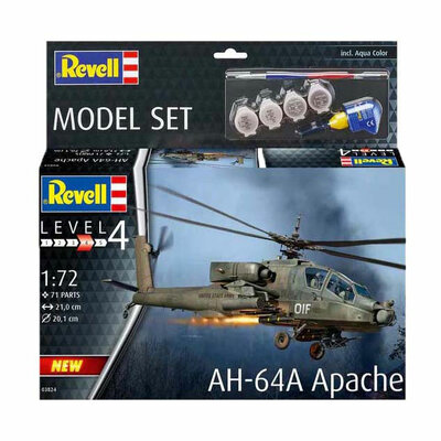 Revell Modelbouwpakket - AH-64A Apache 1:72 - 71dlg.