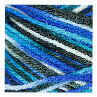 Sokkengaren Blauw/Turquoise, 200cm