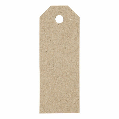 Manilla Labels Naturel, 20st.