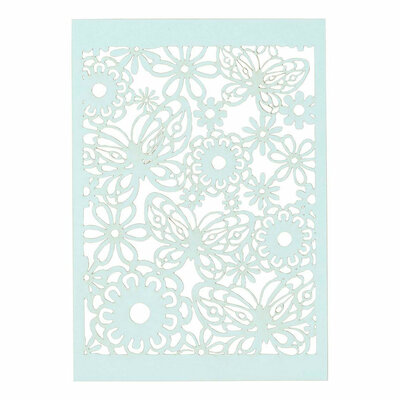 Patroonkarton Lichtblauw, 10st.