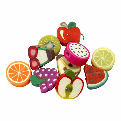 Figuurkralen Fruit, 60st.