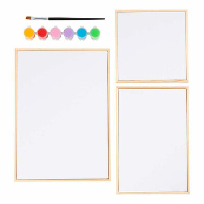 Set Canvas Panelen Kleurrijk