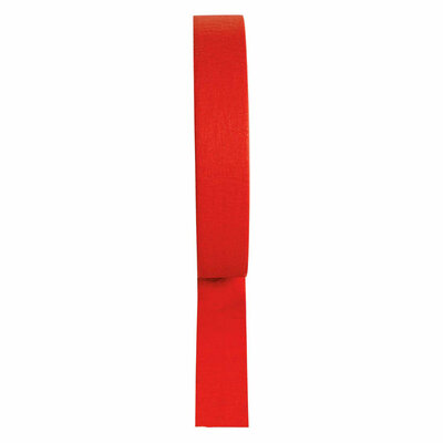 Colorations - Afplaktape 2,5 cm - Rood