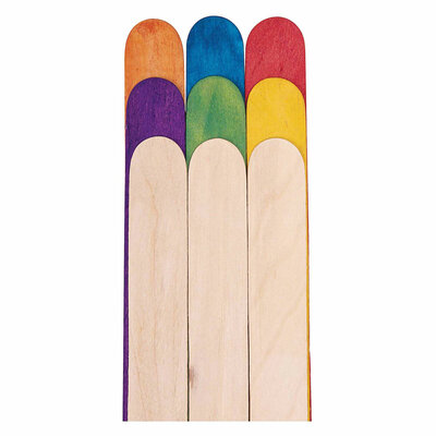 Colorations - Houten Knutselstokjes, 500st.
