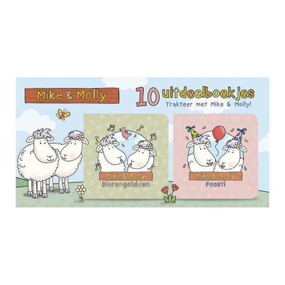 Mike & Molly Uitdeelboekjes - 10st.