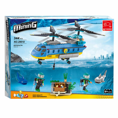 Bouwset Poolmissie Onderwater Missie - 344dlg.