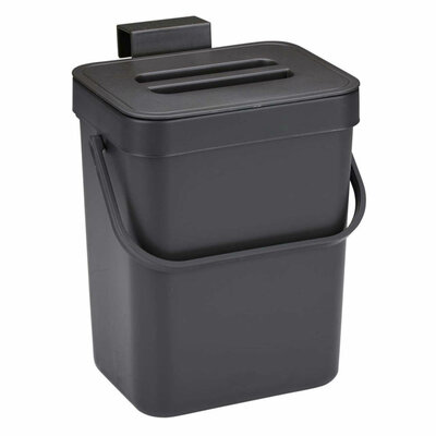 Afvalbak Keuken 3L Zwart