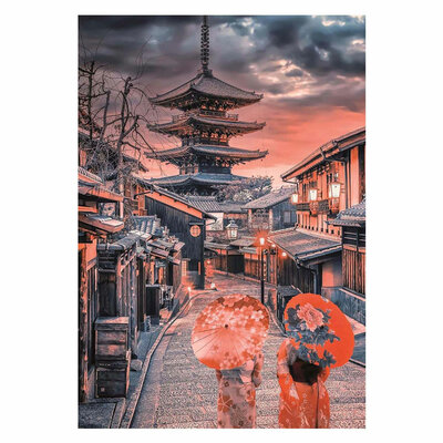 Clementoni Legpuzzel Evening in Kyoto, 500st.