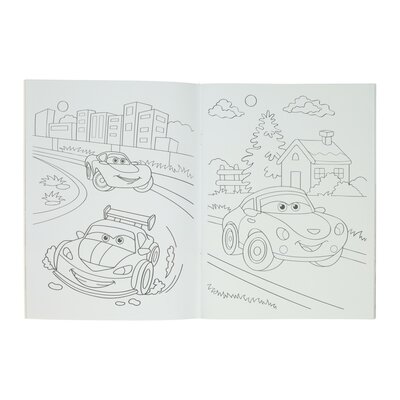 Kleur- en Stickerboek Super Schitterende Voertuigen