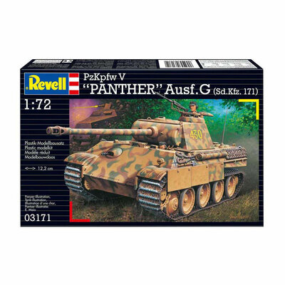 Revell Modelbouwpakket - Panther Ausf.G 1:72 - 124dlg.