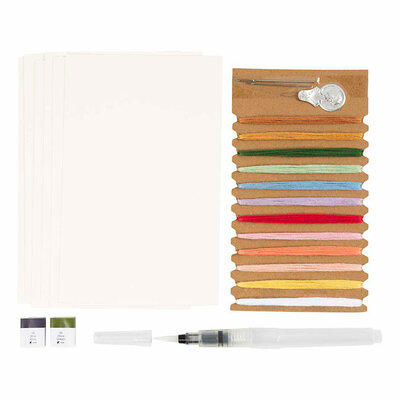 Mini Hobbyset Borduurwerk Schilderijen met Borduurwerk