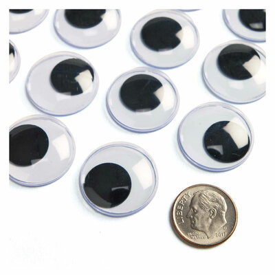 Colorations - Zwarte Wiebeloogjes, 100st.