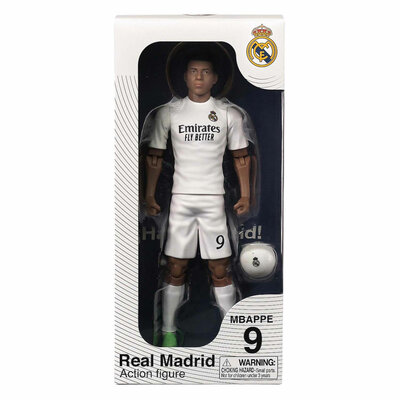 Voetbalfiguur Real Madrid Kylian Mbappe, 20cm