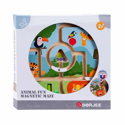 Magnetisch Labyrinth Dieren - 22x22cm