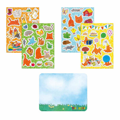 Dikkie Dik Raamstickers, 45dlg.