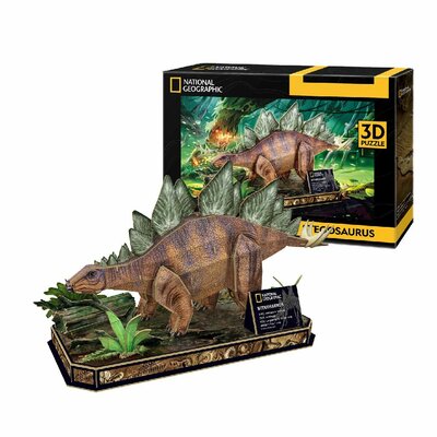 Cubic Fun 3d Puzzel NG Stegosaurus