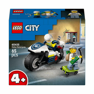 LEGO City 60455 Achtervolging op Politiemotor
