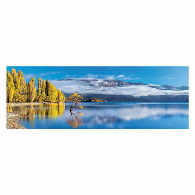Clementoni Panoramapuzzel Wanaka's Gouden Weerspiegelingen, 1000st.