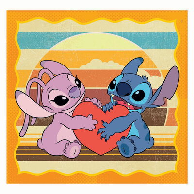 Clementoni Legpuzzel Square Stitch, 3x48st.