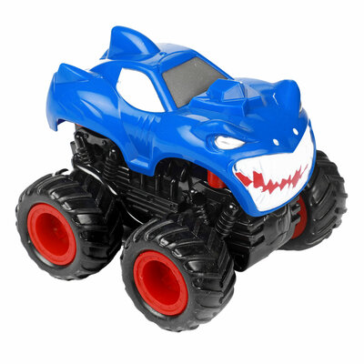 Cars & Trucks Frictie Monstertruck met Tanden