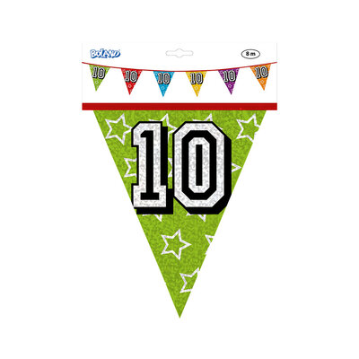 Vlaggenlijn - 10 jaar, 8mtr.