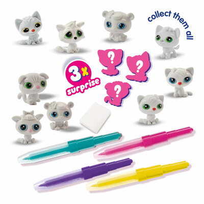 SES Blow Airbrush Pens - Katjes Surprise, 3st.