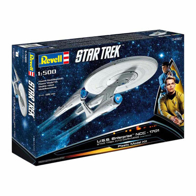 Revell Modelbouwpakket - USS Enterprise NCC-1701 1:500 - 91dlg.